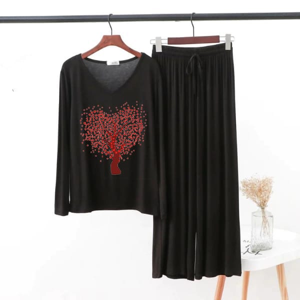 TREE HEART - CASUAL LOUNGE WEAR SET --- ARTICLE NO# 56