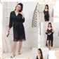 3 Pcs Nighty Silky Gown + Top + Short Set (Code 11)