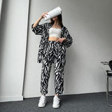 STYLISH ZEBRA PRINT CO-ORD SET