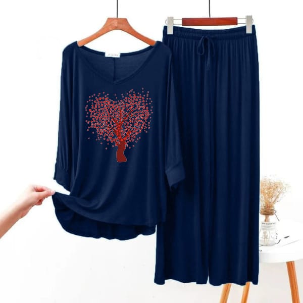 TREE HEART - CASUAL LOUNGE WEAR SET --- ARTICLE NO# 56